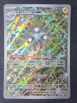 Pokemon Card TCG - Magneton SVP 159 Black Star Promo Surging Sparks - #159 NM - Image 1