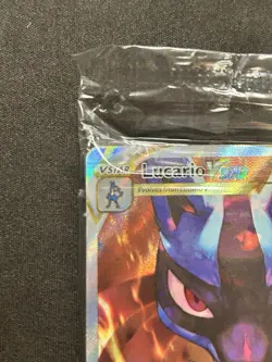 Pokemon TCG Lucario VSTAR SWSH291 Sword & Shield Promo Holo Card Sealed - Image 2