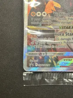 Pokemon TCG Lucario VSTAR SWSH291 Sword & Shield Promo Holo Card Sealed - Image 5
