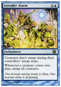 1x Intruder Alarm Heavy Play MTG Magic - Kid Icarus - - Image 1