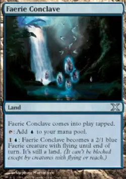 1x Faerie Conclave Moderate Play MTG Magic - Kid Icarus - - Image 1
