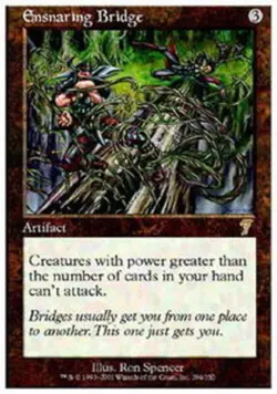 1x Ensnaring Bridge Light Play MTG Magic - Kid Icarus - - Image 1