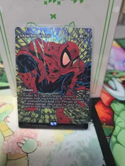 Arachnogenesis (Borderless) - Marvel Eternal-Legal (MAR) - FOIL - MTG - NM - Image 1