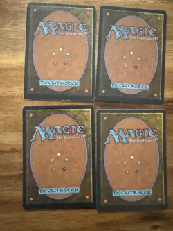4x Playset MTG Magic the Gathering Complete Set of 4 x4 Cards Fourth Edition 4th - Image 2