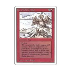 WOTC MtG Unlimited Roc of Kher Ridges (R) Fair - Image 1