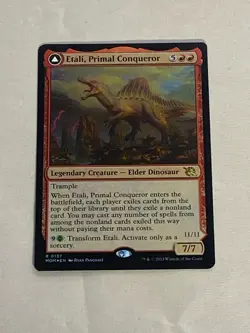 MTG FOIL Prerelease Etali, Primal Conqueror March of the Machine - Image 1