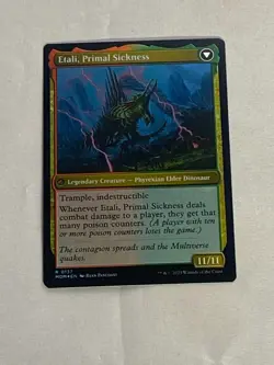 MTG FOIL Prerelease Etali, Primal Conqueror March of the Machine - Image 2