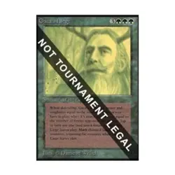 WOTC MtG Collector's Ed Gaea's Liege (CE) (R) EX - Image 1