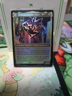 MAGIC MTG MARVEL SPIDER-MAN 0108 M FOIL MILES MORALES ULTIMATE SPIDER-MAN - Image 2