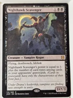 Nighthawk Scavenger - Zendikar Rising - Magic the Gathering MTG Nice! - Image 1