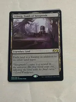 MTG FOIL Urborg, Tomb of Yawgmoth Ultimate Masters Magic the Gathering - Image 1