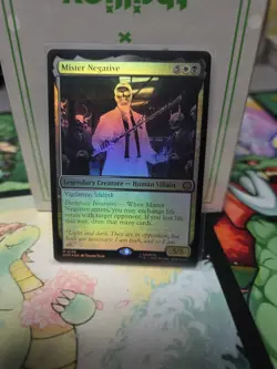 Mister Negative- FOIL - Marvel Spider-Man MTG 0135 - NM - Image 1