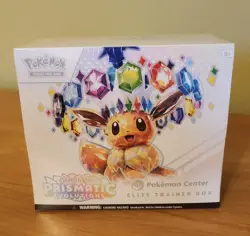 POKEMON CENTER Prismatic Evolutions Elite Trainer Box PC ETB - Image 1