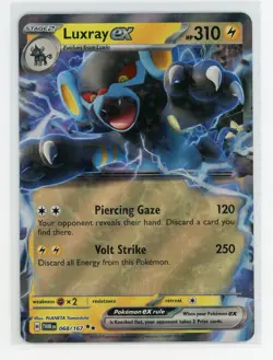 Pokemon TCG - Luxray ex 68/167 - Twilight Masquerade - Ultra Rare - Image 1