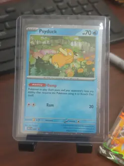 Pokemon TCG Psyduck MEP 007 Mega Evolution Pokemon Blister Promo - Image 1
