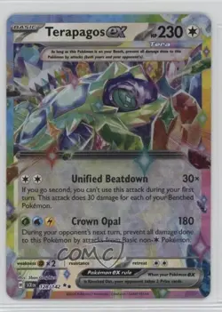 Terapagos ex Pokemon SV07: Stellar Crown #128 - Image 1