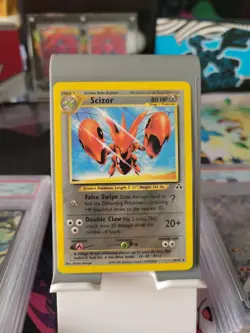 Scizor 29/75 Neo Discovery Regular Black Star Rare WOTC Vintage Pokemon TCG LP - Image 1