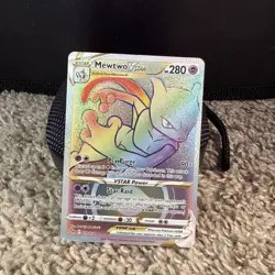 Mewtwo VSTAR 79/78 Rainbow Secret Rare Full Art Pokemon NM - Image 1