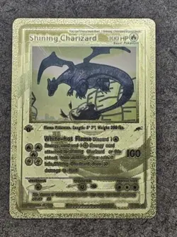 Pokemon Set of Rare Charizard🔥cards 1995 Shining & Blaine’s Near Mint - Image 5