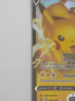 Pokemon TCG Pikachu V 043/185 Battle Academy Stamp - Image 3