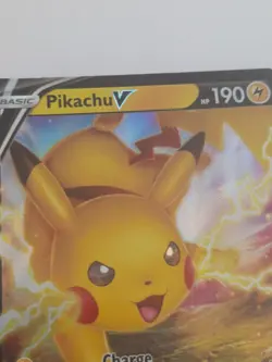 Pokemon TCG Pikachu V 043/185 Battle Academy Stamp - Image 5