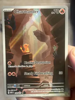 Pokemon S&V 151 Charizard SIR, Charmeleon IR Charmander - Image 1