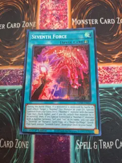 Yugioh Seventh Force LD10-EN037 Super Rare 1st Edition Near Mint - Image 1