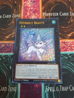 Yugioh Epurrely Beauty MP24-EN286 Ultra Rare 1st Edition Near Mint - Image 1