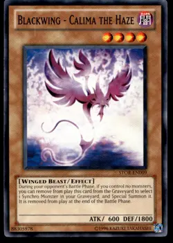 Blackwing - Calima the Haze Storm of Ragnarok STOR-EN009 MP YuGiOh TCG | Buy 10 - Image 1