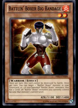 Battlin' Boxer Big Bandage Primal Origin PRIO-EN008 MP YuGiOh TCG | Buy 10 Get 1 - Image 1