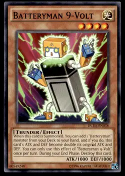 Batteryman 9-Volt Duelist Alliance DUEA-EN038 MP YuGiOh TCG | Buy 10 Get 10 Free - Image 1