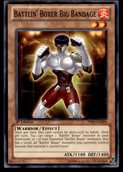 Battlin' Boxer Big Bandage Primal Origin PRIO-EN008 MP YuGiOh TCG | Buy 10 Get 1 - Image 1
