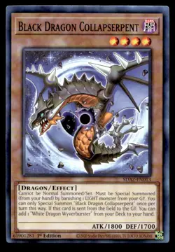 Black Dragon Collapserpent Structure Deck: Albaz Strike SDAZ-EN013 MP YuGiOh TCG - Image 1