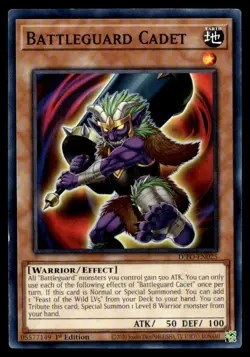 Battleguard Cadet Dimension Force DIFO-EN025 MP YuGiOh TCG | Buy 10 Get 10 Free - Image 1