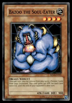Bazoo the Soul-Eater Retro Pack 2 RP02-EN041 MP YuGiOh TCG | Buy 10 Get 10 Free - Image 1
