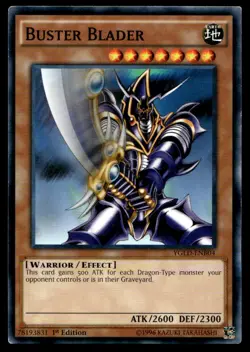 Buster Blader (B) King of Games: Yugi's Legendary Decks YGLD-ENB04 MP YuGiOh TCG - Image 1