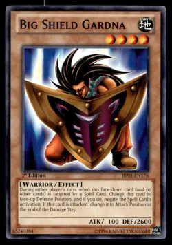 Big Shield Gardna Battle Pack: Epic Dawn BP01-EN176 MP YuGiOh TCG | Buy 10 Get 1 - Image 1