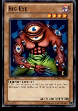 Big Eye Battle Pack 2: War of the Giants Round 2 BPW2-EN003 MP YuGiOh TCG | Buy - Image 1