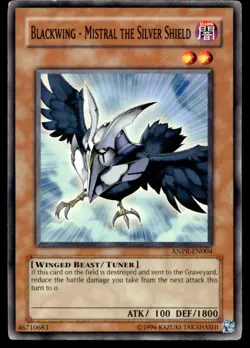 Blackwing - Mistral the Silver Shield Ancient Prophecy ANPR-EN004 MP YuGiOh TCG - Image 1