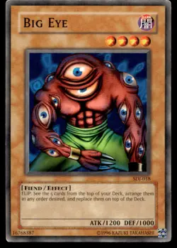 Big Eye Starter Deck: Joey SDJ-018 MP YuGiOh TCG | Buy 10 Get 10 Free - Image 1