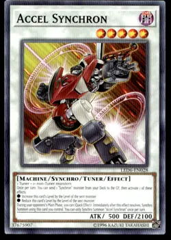 Accel Synchron Legendary Duelists: Magical Hero LED6-EN028 MP YuGiOh TCG | Buy 1 - Image 1
