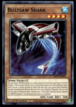 Buzzsaw Shark 2021 Tin of Ancient Battles MP21-EN055 MP YuGiOh TCG | Buy 10 Get - Image 1