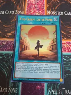 Yugioh This Creepy Little Punk MAZE-EN018 Ultra Rare 1st Edition Near Mint - Image 1