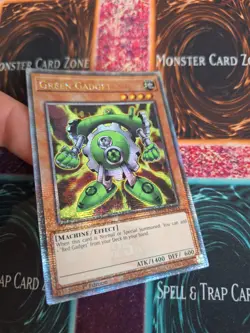 Yugioh Green Gadget MP24-EN014 Quarter Century Secret Rare 1st Edition NM - Image 2