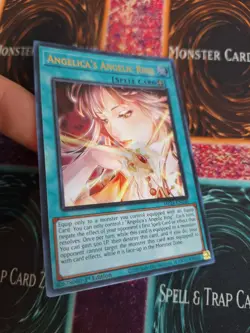 Yugioh Angelica's Angelic Ring MP24-EN240 Ultra Rare 1st Edition Near Mint - Image 2