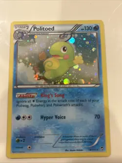Politoed - (Cosmos Holo) 018/111 Miscellaneous Cards & Products Holo - Image 1