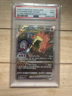 Charizard VSTAR SWSH262 SWSH: Sword & Shield Promo Cards PSA 9. - Image 1