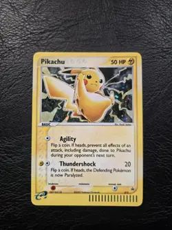 Pikachu Black Star Promo 012 E-Reader Holo 2003 Pokemon Card WOTC - Image 1