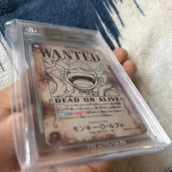 BGS 10 ONE PIECE Card Luffy OP05-119 Wanted Emperors in the New World Japanese - Image 4