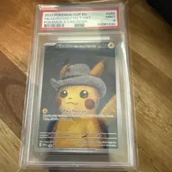 Pikachu with Grey Felt Hat 085 Sv: Scarlet & Violet Promo Cards Regular PSA 9 - Image 1